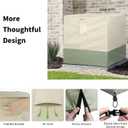 Air Conditioner Cover for Outside Units, 24 inch Outdoor AC Cover for Outside Unit Windproof, 600D Heavy Duty Oxford Fabric Fits up to 24" x 24" x 30"