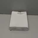 Moxweyeni 6 1/4 Inch (W) by 8 Inch (H) Mailbox Door Replacement for Brick Mailbox Door, Fix for Rusted Standard Mail Box, Metal Mail Box Snap-in Replacement Parts, Postbox Insert Repair Kit Black