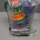 Sassy Stacks of Circles Stacking Ring STEM Learning Toy, Age 6+ Months, Multi, 9 Piece Set (6-24 Month (1 Count))