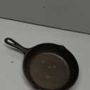 Lodge 8 Inch Cast Iron Pre-Seasoned Skillet  Signature Teardrop Handle - Use in the Oven, on the Stove, on the Grill, or Over a Campfire, Black