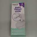 Baby Toilet Lock by Wappa Baby - 9"L x 4"W - Ideal Baby Proof Toilet Lid Lock - No Tools Needed Easy Installation with 3M Adhesive - Top Safety Toilet Seat Lock - Fits Most Toilets - White (1 Pack)