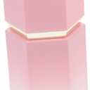 Didiseaon 6pcs Hexagonal Lip Gloss Tubes Gradient Refillable Lip Oil Containers Empty Makeup Bottles for Glaze Blush Eyeshadow and Concealer Portable Cosmetic Storage