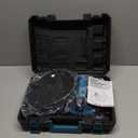 SEESII Suction Cups for Glass Lifting: 8" Tile Suction Cup Lifter with Handle and Pump, 200KG Load Capacity Heavy Duty Vacuum Lifter for Lifting Large Tile, Granite, Metal, Windows (2-Pack) (Blue)