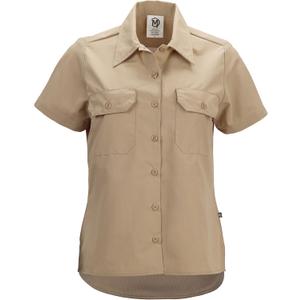 Mercer Culinary Women's Brewer Shirt, Khaki, 2X