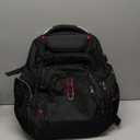 KROSER TSA Friendly Travel Laptop Backpack 17.3 inch XL Computer Backpack Water-Repellent College Daypack Business Backpack with RFID Pockets & USB Port for Men/Women-Black