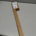 Ivilon Drapery Window Curtain Rod - End Cap Style Design 1 Inch Pole. 28 to 48 Inch Color Warm Gold