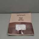 MANZI Striped Tights for Women Footed Stretchy Opaque Pantyhose for Halloween Xmas 2 Pairs, Size One Size