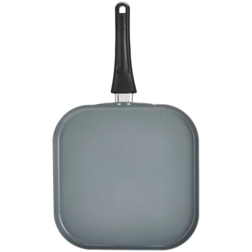 GoodCook Everyday Griddle Pan Ceramic Nonstick Aluminum Construction for Even Heating Non-Toxic PTFE & PFOA Free, 11-Inch, Black