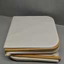 StorageWorks 2-Pack Underbed Storage Box with Bamboo Frame, 42L Flip-Top Under Bed Container for Blankets, Bed Sheets, Coverlets and Towels, Beige