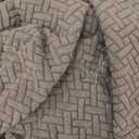 Couch Cushion Covers for Sofa Couch Covers Wear-Resistant Universal Sofa Cover Washable Stretch for Sectional Slipcovers (Texture-Brown, Back Cover M)