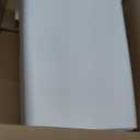 Rubbermaid Small Kitchen Bathroom Trash Can, 9 Gallons, White, Waste Basket for Under Counter/Kitchen/Office/Bedroom/Bathroom