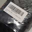 NewDenBer Men's Moccasin Slippers Warm Memory Foam Suede Soft Plush Lined Slip on Indoor Outdoor House Shoes (Black)