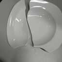 MALACASA Dinnerware Sets, 24-Piece Porcelain Square Dishes, Grey White Ceramic Dish Set for 6, Chip and Scratch Resistant Plates and Bowls Sets, Series ELISA