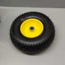 AR-PRO (2-Pack) 13x5.00-6 Tire and Wheel Assembly, 4-Ply Tubeless Lawn Mower Front Tire with 3" Centered Hub & 3/ 4" Bushings, 400 LBS Load Capacity