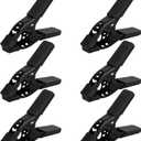 6-Piece Spring Clamps 4-inch Tarp Clamps Heavy Duty Woodworking Clips Spring Clips Metal Clamp Large Clamps Pool Cover Backdrop Stand Photograph Clamp