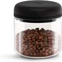 Fellow Atmos Vacuum Coffee Canister & Food Storage Container - 0.7 Liter Canister holds up to 11 oz of Coffee Beans - Airtight Food Storage Containers - Coffee Containers - 0.7 Liter - Clear Glass