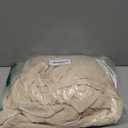 PRETTYGARDEN Fall Dresses for Women 2025 Long Sleeve Smocked Square Neck Swiss Dot Tiered Flowy Wedding Guest Maxi Dress (Beige,Large)