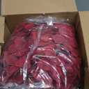 WELL KNOWN Artificial Flowers in Vase with Fake Water, Red Silk Peonies Hydrangea Rose Flower Bouquet Arrangement for Home Wedding Party Decor Table Centerpieces & Mom's Gift,Classical Red