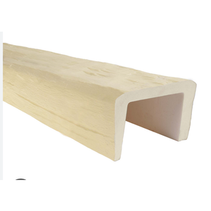 Architectural Products by Outwater 45"*71"*187"  Unfinished Unfinished Polyurethane U-Shaped Decorative Beam