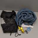 100FT Garden Hose -2026 Newly Upgraded Expandable Garden Hoses with 10 Function Spray Nozzle, Extra Strength Fabric, Pure Brass 3/4'' Fittings, Leak-Proof, Lightweight, Kink-Free Hose(Gray Blue)