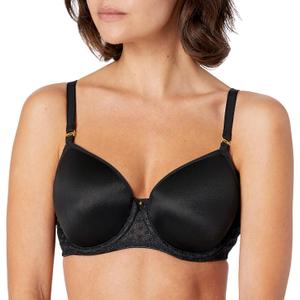 Freya Women's Starlight Balcony Underwire Moulded Bra (30E, Black)