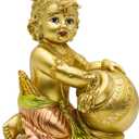 Hindu Lord Baby Krishna Statue  Indian Idol Krishna Figurines for Home Mandir Temple Pooja - India Murti Buddha Sculpture Religious Gifts Items