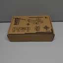 YoPoll WaRiot Automatic Electric Squirt Gun for Adults Kids, Automatic Squirt Gun with 26FT Range, Super Blaster Soaker High Capacity Pistol for Beach Swimming Toy LED Electric Water Gun (1BK) (Black)