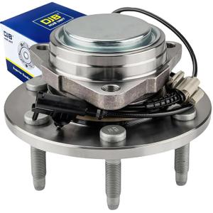 DJB 515097 2WD Front Wheel Bearing & Hub Assembly Fits for Cadillac Escalade ESV/Chevy Avalanche Silverado Suburban 1500 Tahoe/GMC Sierra 1500 Yukon XL 2007-2014, w/ABS 6 Lug,2PCS RWD