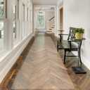 Vicwe Clear Runner Rug for Hallway, 2'x10' No Slip Waterproof Kitchen Standing Floor Mat, Vinyl Indoor Outdoor Entryway Runner Rug for Laundry, Living Room