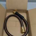 Giraffe Tools Garden Leader Hose 5/8 inch x 2.5ft, Short Water Hose Heavy Duty, Flexible, Lightweight Hybrid Hose with Bend Protection, Male to Female Fittings