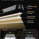 Glocusent Super Bright Eye-Caring Music Stand Light, Clip on Piano Lamp with 3 Colors & 5 Brightness Levels, 57 LEDs, USB-C Rechargeable, Lasts up to 140 Hrs, Perfect for Piano & Sheet Music