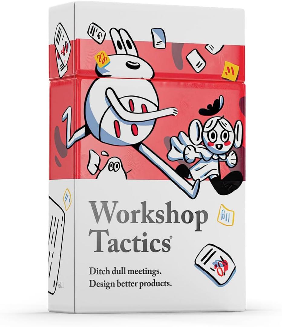 Pip Decks Workshop Tactics Official 54-Card Deck for Running Effective Workshops and Team Sessions