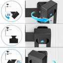 Ring Doorbell Camera Mount, Provide Power Supply by 24V Transformer, Compatible with Wireless Ring 4/3/2 and Blink doorbell, Adjustable Angle 0-70, No Drill Anti-Thief for Home Apartment