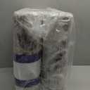 DEXI Area Rugs for Living Room, 8x10 Washable Low Pile Floral Rug for Bedroom, Non Slip Large Indoor Floral for Dining Office Nursery, Light Ash