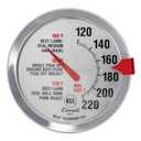 2 x Escali AH1 Stainless Steel Oven Safe Meat Thermometer, Extra Large 2.5-inches Dial, Temperature Labeled for Beef, Poultry, Pork, and Veal Silver NSF Certified