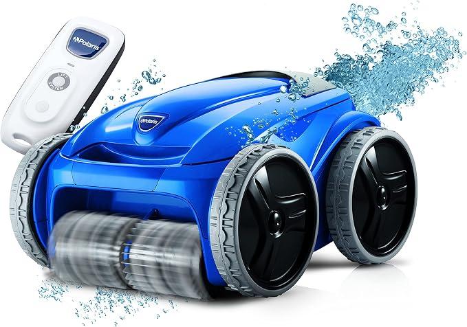 Polaris 9550 Sport Robotic Pool Cleaner, Automatic Vacuum
Cleans Inground Pools up to 60ft with a 70ft Swivel Cable and Remote Control