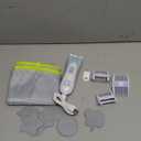 Baby Hair Clippers, Ceramic Blade Electric Kids Hair Trimmer, Ultra-Quiet Cordless Rechargeable Waterproof Haircut Kit for Kids & Adult