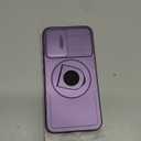 for Samsung Galaxy S22Plus Case Magnetic Compatible with MagSafe Wireless Charging,with Screen Protector,for S22+Plus Case with Stand Ring+Camera Cover Shockproof Heavy Duty Protection Purple