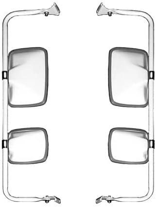 Velvac 712633 White Door Mirror Assembly Left Side for 712742