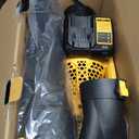 Leaf Blower Cordless Compatible with Dewalt 20V Max Battery, Electric Cordless Leaf Blower with 2 3.0Ah Batteries and Charger,6 Speed Levels & 500CFM,Blowers for Lawn Care, Blowing Leaves, Dust, Snow