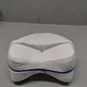 Leg Pillow, Knee Pillow for Side Sleepers, Leg Pillows for Sleeping, Knee Cushion for Sleeping,Suitable for Relieving Leg, Back, Knee Pain (White)