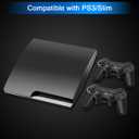 Yinjie 2 Pack Wireless Controller for PS3, Compatible123456