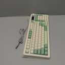 AULA S99 Pro Wireless Keyboard, Display Screen & Media Knob, Tri-Mode Bluetooth/2.4G/USB-C RGB Creamy Gaming Keyboard with Number Pad Macro Keys, Custom Computer Keyboards for Laptop PC Gamer - Green