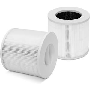 HAPF360 Type J Replacement Filter Compatible with Holmes True HEPA 360 Air Purifier HAP360W and Bionaire True HEPA 360 Air Purifier, 2 Pack