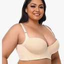 Fashion Deep Cup Bra, Shapewear Bra for Back Fat, Deep Cup Bra Hides Back Fat Full Back Coverage, Bras for Back Fat, Size 38 G