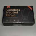 Heated Gloves for Men Women, Rechargeable Detachable Full & Half Hands Heated Glove Fingerless Electric Heating Gloves Hand Warmer for Work, Hunting, Skiing, Outdoor Work (Medium, Black)