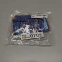 5 Pieces Tissues Purse Pocket Tissue Holder Reusable Travel Pouch Fabric Zipper Enclosed Small Size Flower Pattern Holder for Purse Coins for Christmas, 5.25 x 3 Inches (Floral Style)