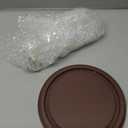 Beeveer 5" x 8" Pocket Watch Glass Display Dome Cloche with Gold Sphere Holder and Wooden Base Pocket Watch Display Case Showcase Bell Terrarium Jar for Ornaments Plants Medals Photos Collectibles