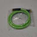 Atlantic Female to Female Heavy Duty Garden Hose 5 ft x 5/8 Inch Green Water Hose Short Connection Leader Hose (5ft)
