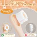 Kids Toothbrushes 2 Pack,Soft Bristle Toothbrushes for Baby 1-3 Years Old Cute Dinosaur Toothbrush for Toddlers Baby's First Training Toothbrush Anti-Strike Throat Not Easy to Shed Bristles